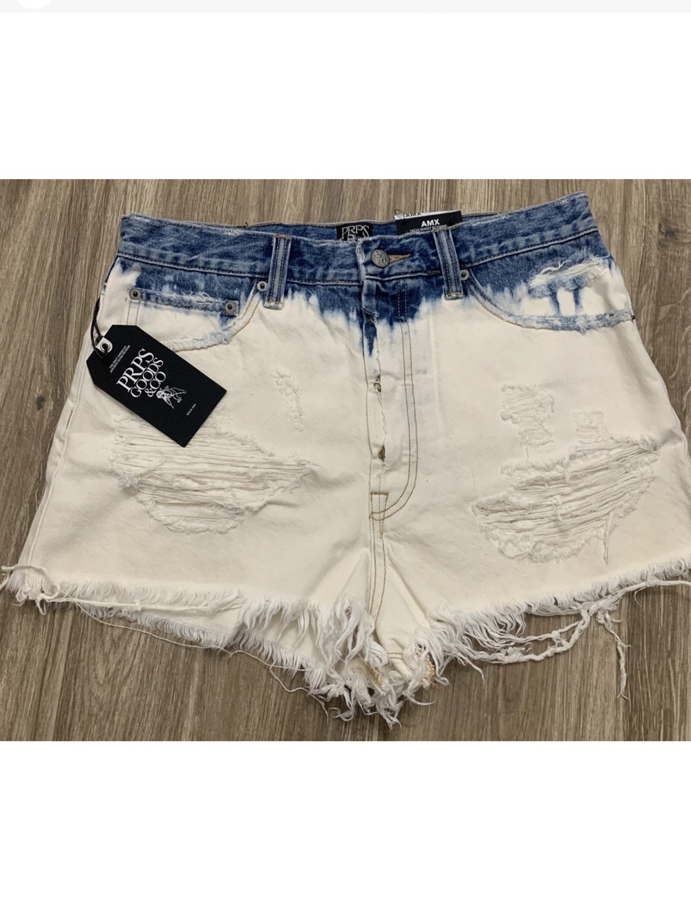 PRPS  Women’s Denim Shorts Sz 30 Retail Prices $218